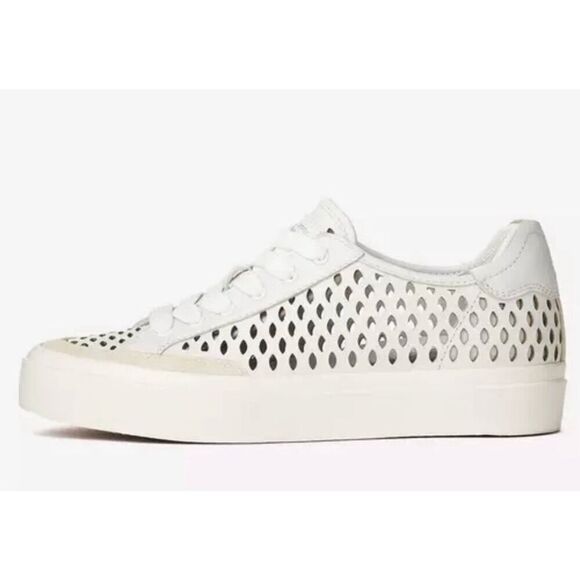 Rag & Bone Army cutout low top sneakers size 38/8 white new without box - Picture 7 of 9